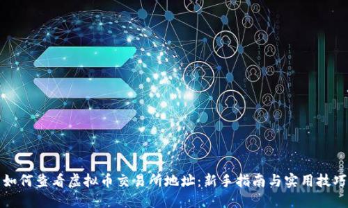 如何查看虚拟币交易所地址：新手指南与实用技巧