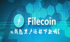 u钱包黑户还能下款吗？